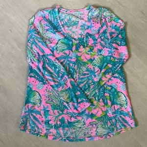 Lilly Pulitzer Long Sleeve Etta Top